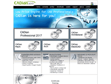 Tablet Screenshot of cadian.ro